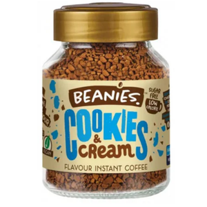 Instant Flavored Coffee Cookies & Cream 50g Beanies