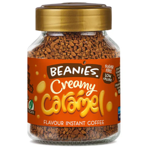 Instant Flavored Coffee Creamy Caramel, 50g Beanies