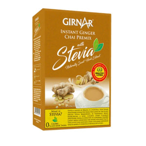 Instant Ginger Chai Premix With Stevia Girnar