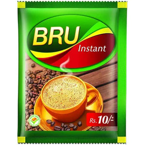 Instant Ground Coffee, 10g BRU