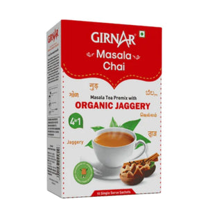 Instant Masala Chai Premix With Organic Jaggery Girnar