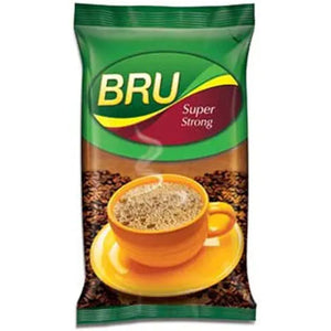 Instant Super Strong Coffee, Powder, Packet, 500g BRU