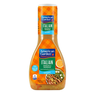 Italian Dressing & Marinade Light 267ml American Garden