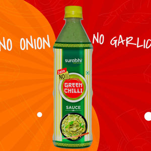 Jain Green Chilli Sauce 690g Surabhi