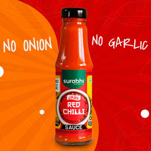 Jain Red Chilli Sauce 200g Surabhi