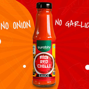Jain Red Chilli Sauce 250g Surabhi