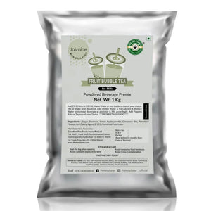 Jasmine Flower Fruit Bubble Tea Premix - 1 kg The Tea Planet