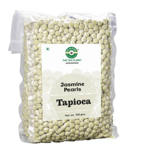 Jasmine Tapioca Pearls - 500 gms The Tea Planet