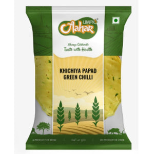 KHICHIYA PAPAD GREEN CHILLI 1kg Limpio Aahar