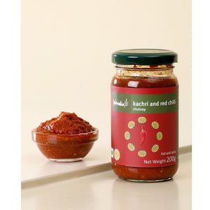 Kachri And Red Chilli Chutney 200g Fabindia