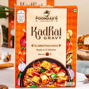 Kadhai Gravy 200g Poonjiaji's