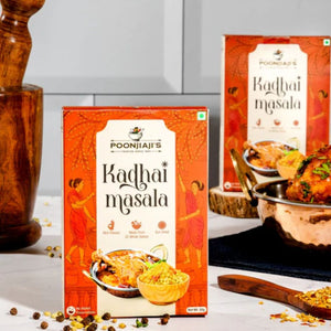 Kadhai Masala, 50g Poonjiaji's