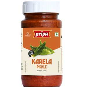 Karela Pickle (Bittergourd without Garlic) 300g Priya