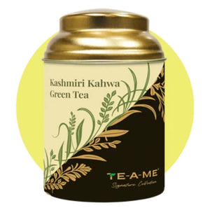 Kashmiri Kahwa Tea Tin Te-A-Me