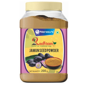 Jamun Seed Powder Jar 200gm Narasu's