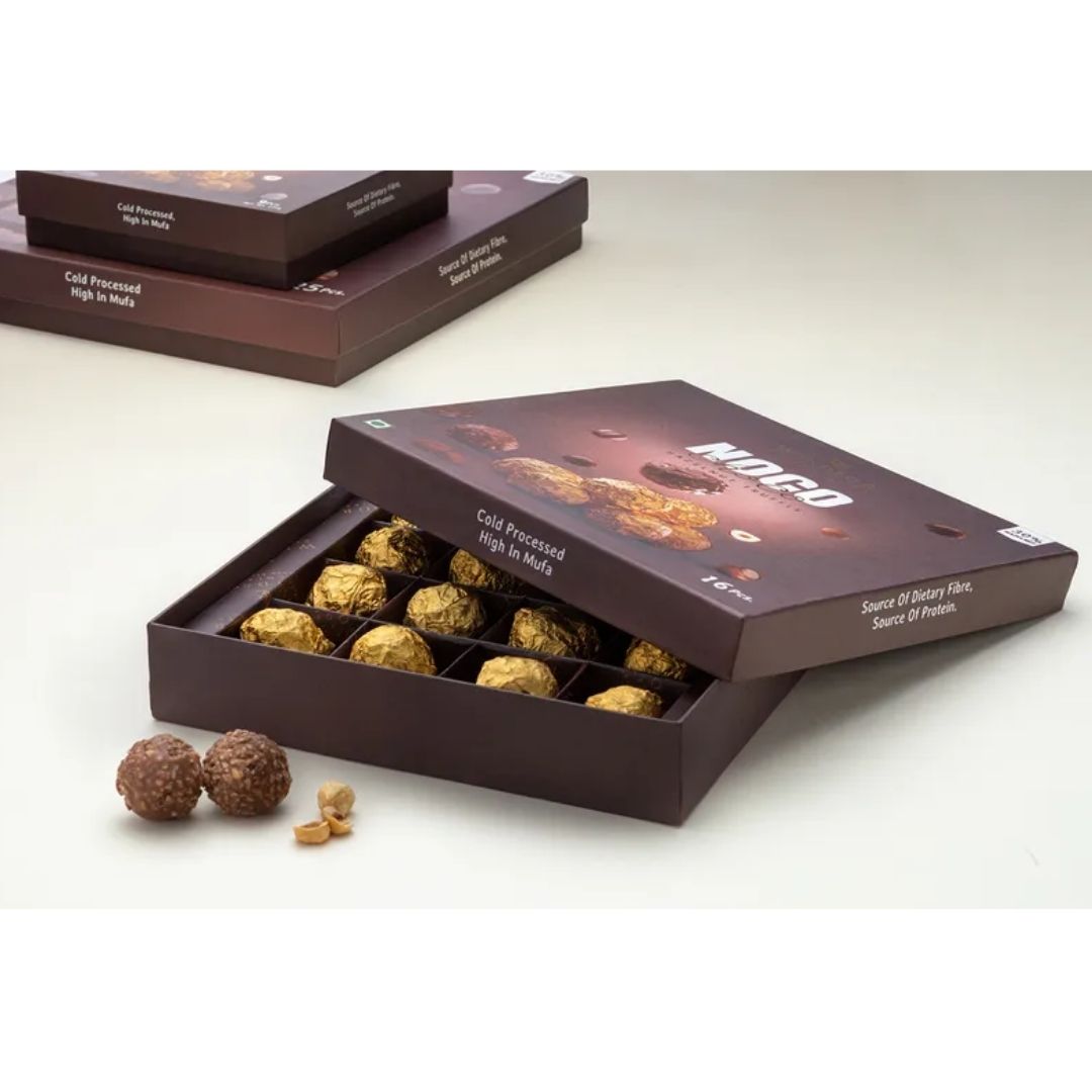 Noco Choco Hazelnut Truffle 16pcs Box Windsor Chocolatier