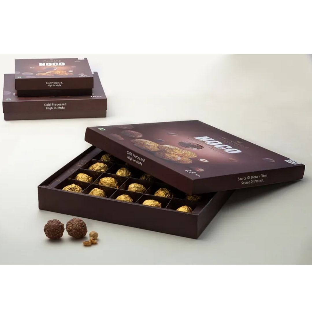 Noco Choco Hazelnut Truffle 25pcs Box Windsor Chocolatier