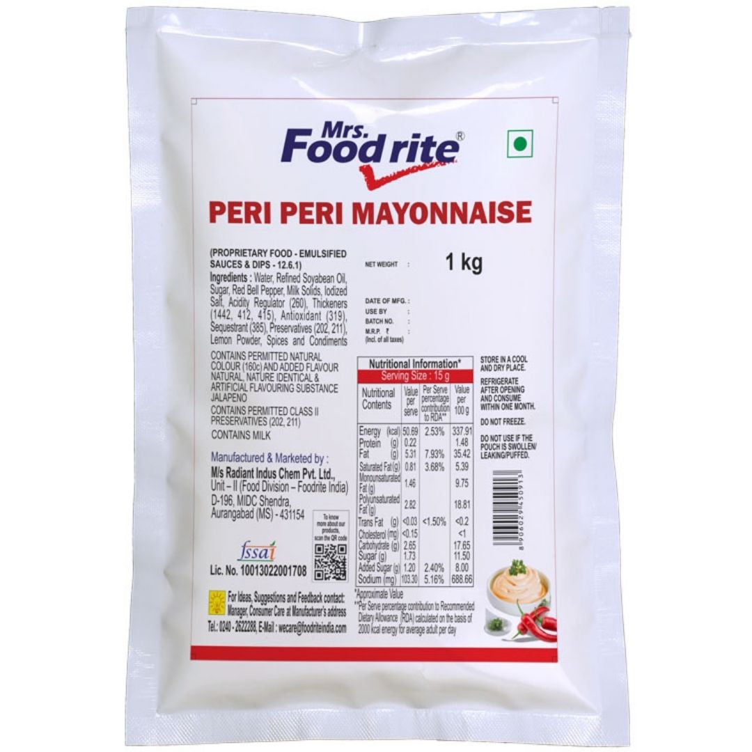 Peri Peri Mayo 1 kg Mrs Food rite