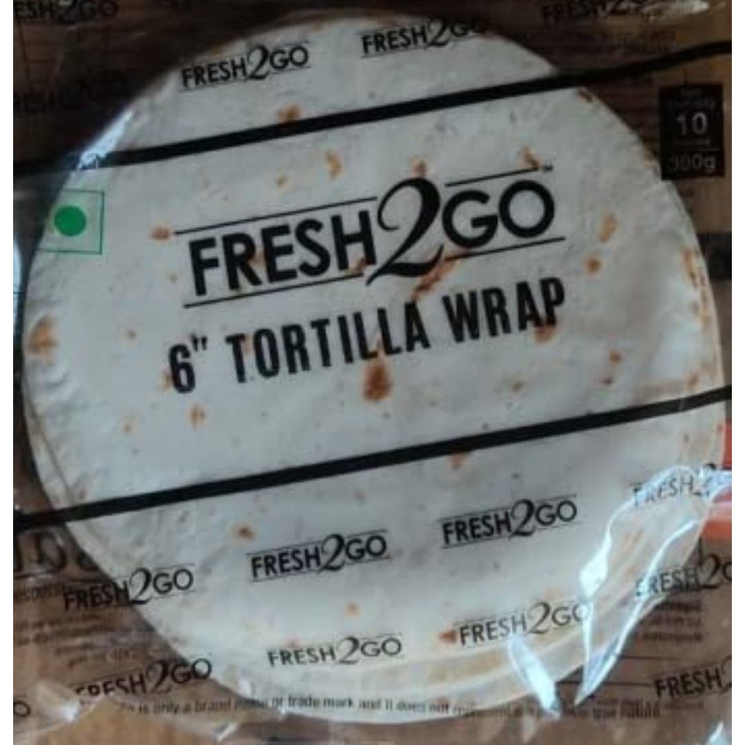 Plain Tortilla 6" (Ambient) 30 gm Fresh2Go