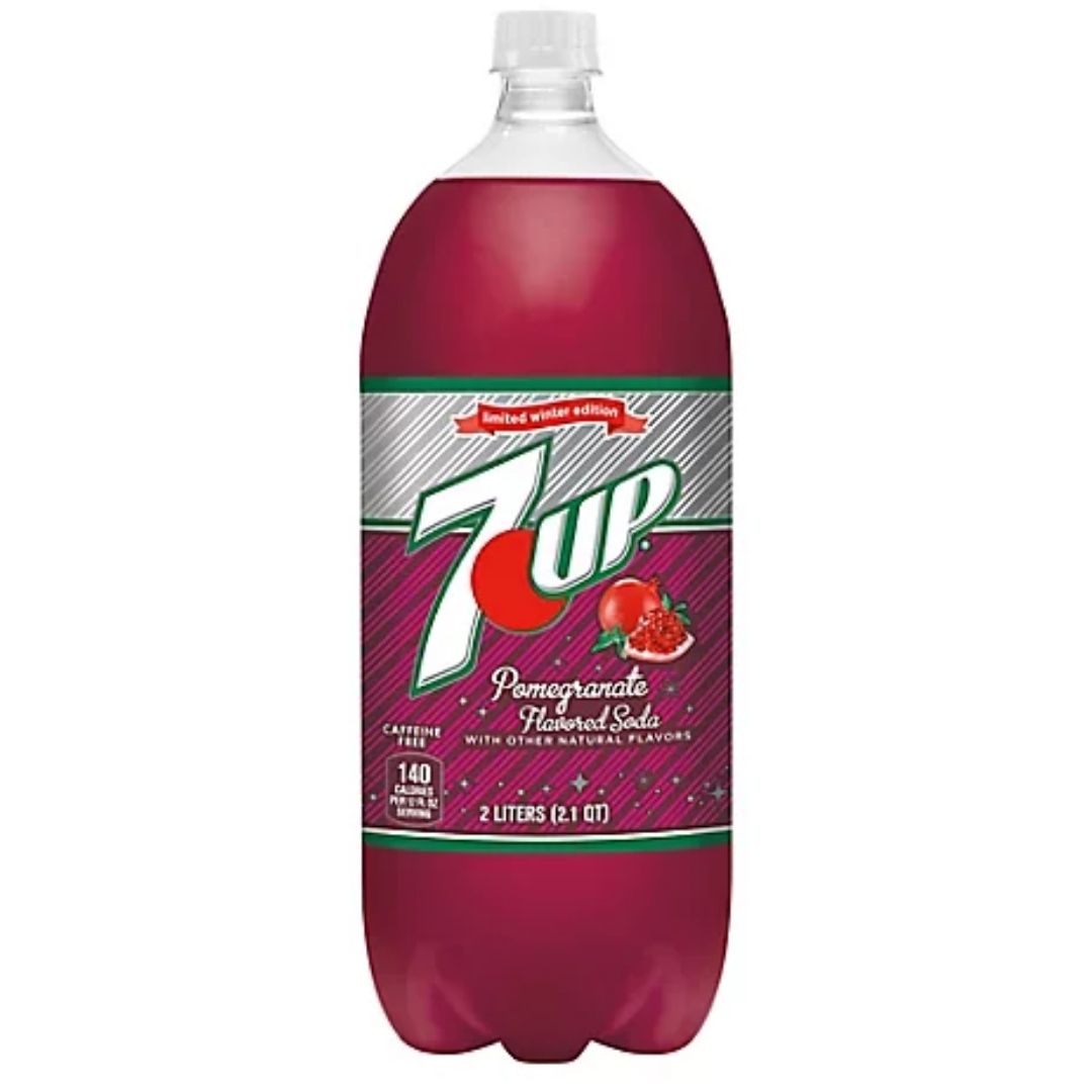 Pomegranate Flavored Soda 2ltr 7up