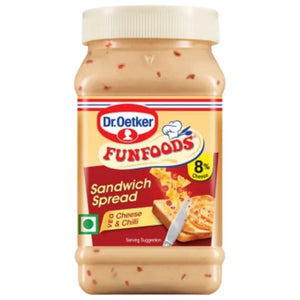 Funfoods Sandwich Spread Veg Cheese & Chilli 250gm Dr.Oetker