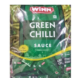 Green Chilli Sauce Sachet 8 gm 100pk Winn