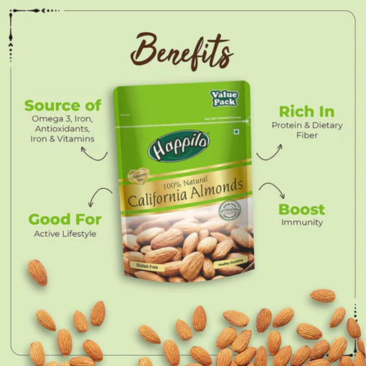 California  Almond 1.5kg Happilo