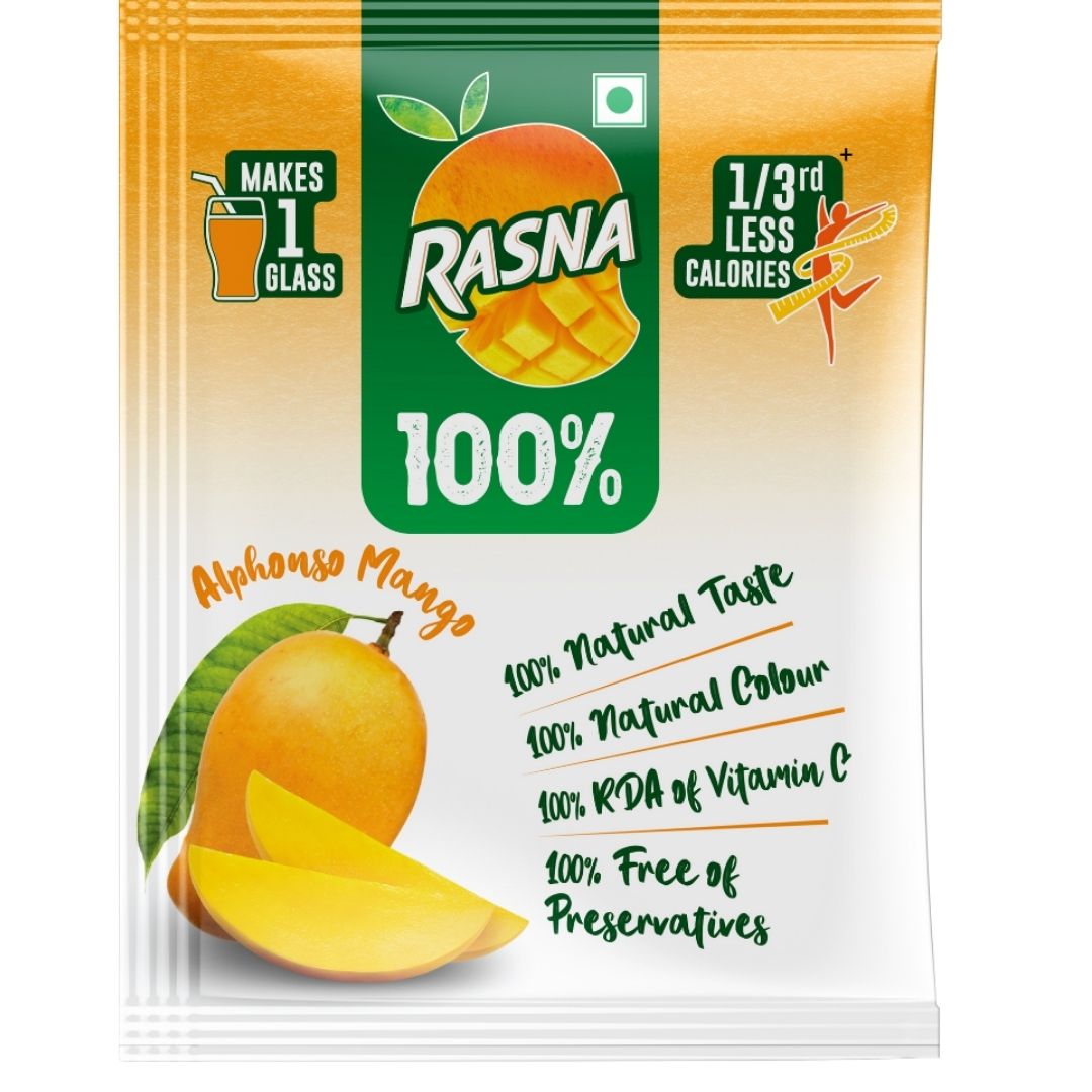 100% Alphonso Mango 15.2g Rasna