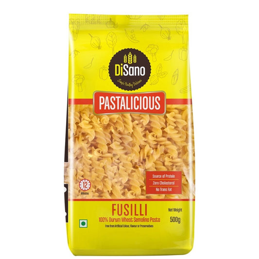 100% Durum Wheat Fusilli Pasta 500g Disano