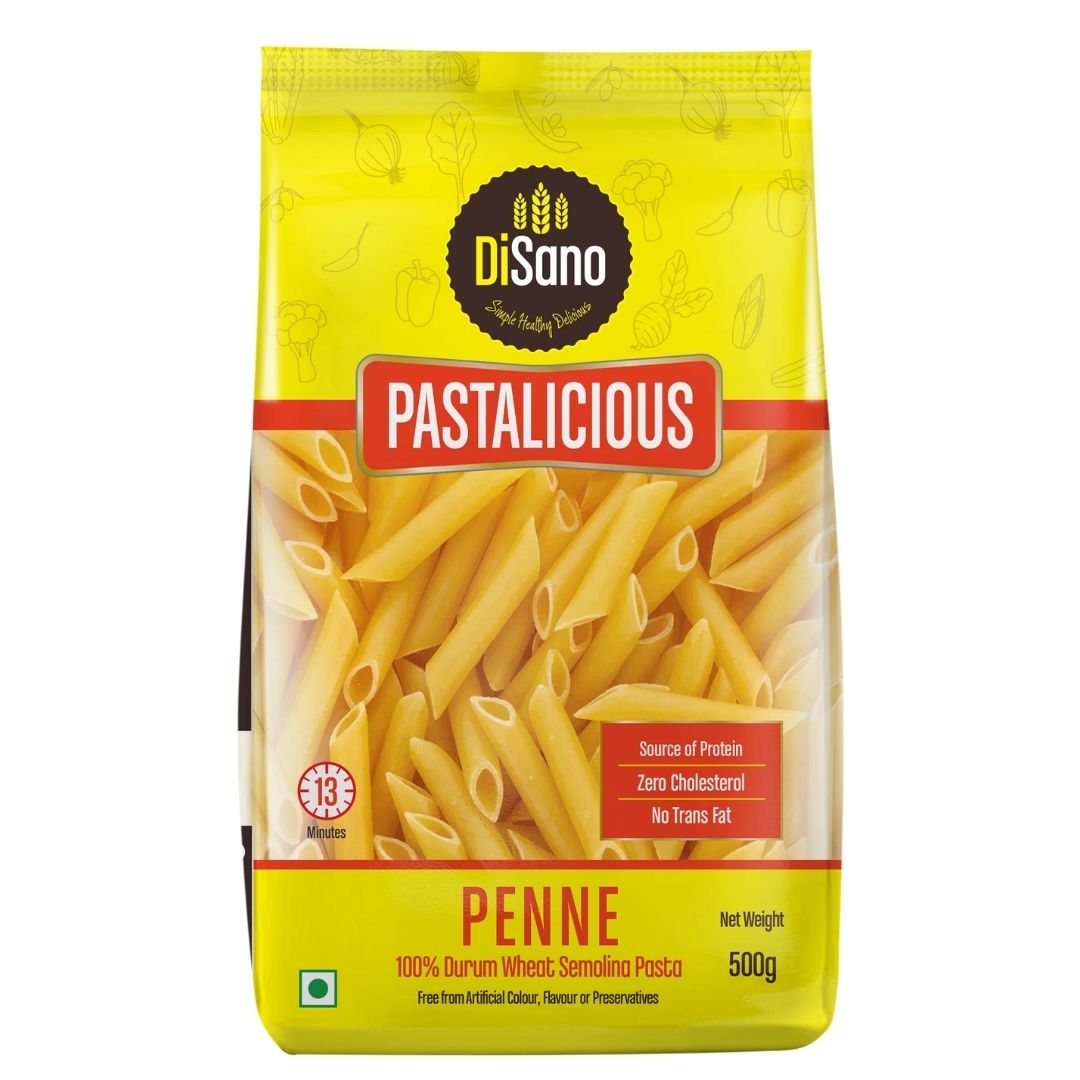 100% Durum Wheat Penne Pasta 500g Disano