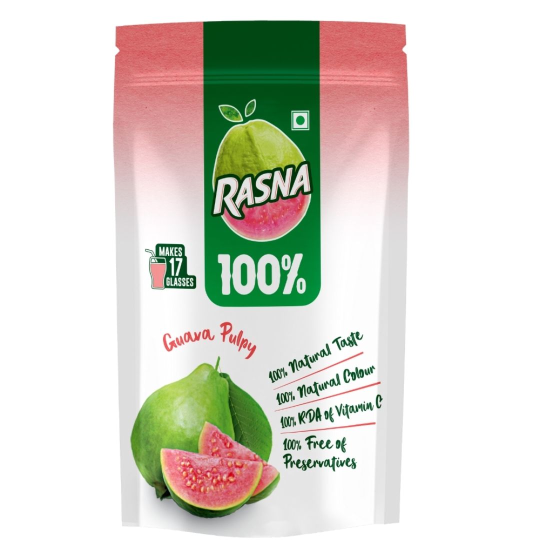 100% Guava Pulpy Rasna