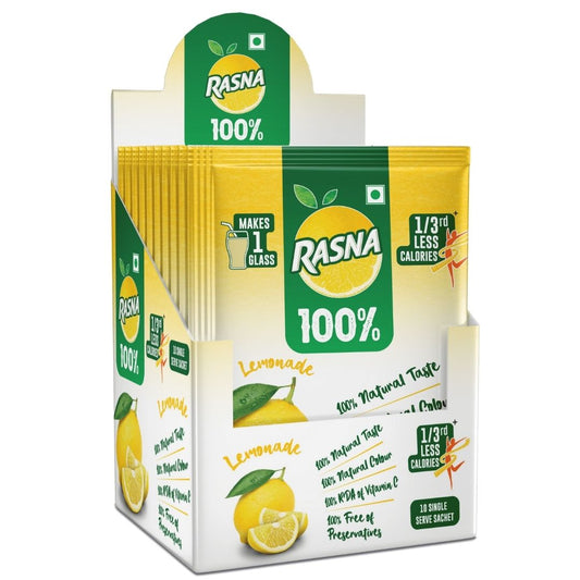 100% Lemonade Tenner Pack Rasna