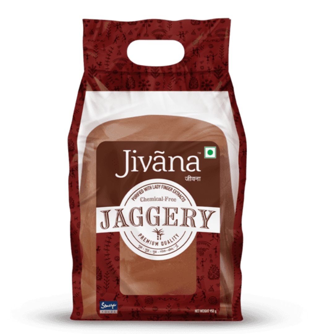 100% Natural Jaggery 950g Jivana