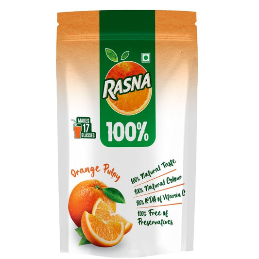 100% Orange Pulpy Rasna