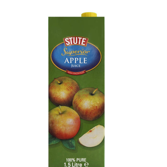 100% Pure Apple Juice 1.5ltr Stute