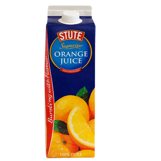 100% Pure Orange Juice 1ltr Stute