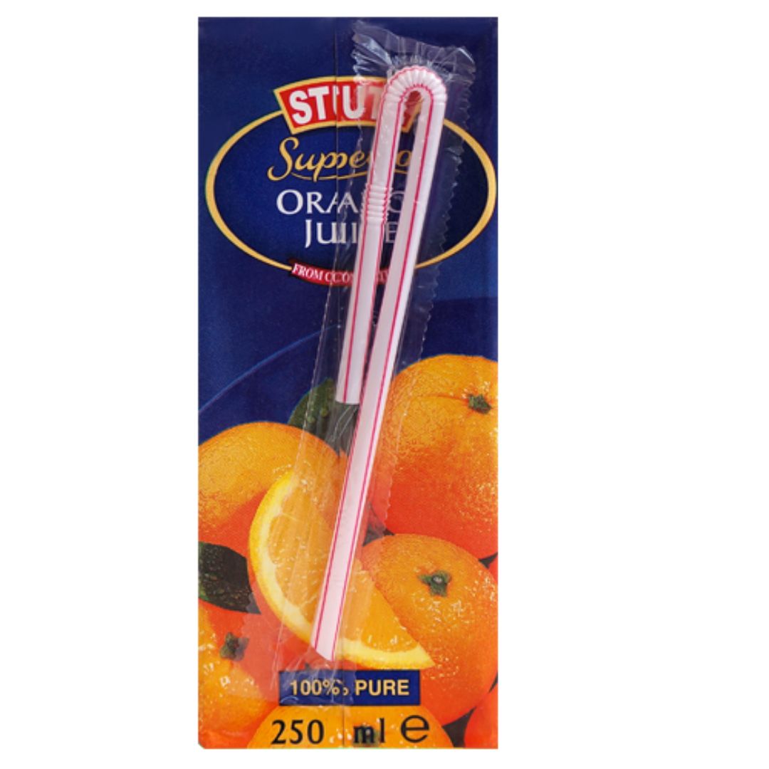 100% Pure Orange Juice 250ml Stute