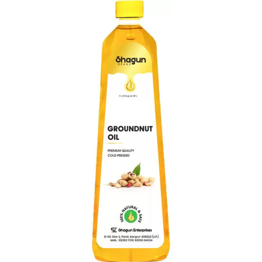 100% Pure Peanut Oil Groundnut 1 L Shagun