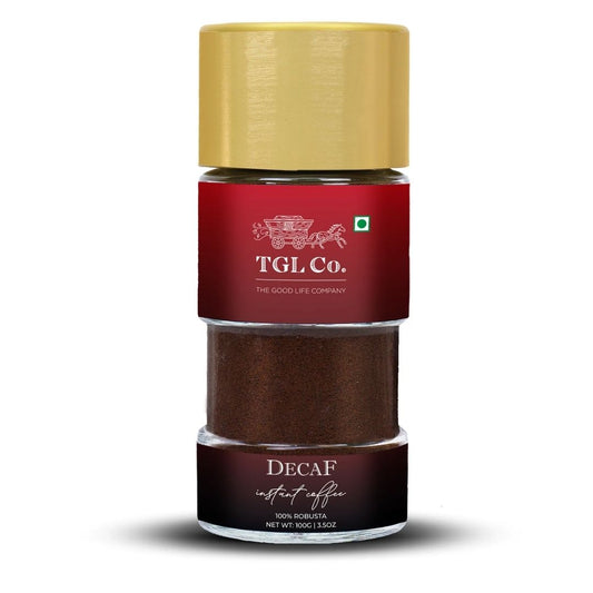 100% Robusta Decaf Premium Instant Coffee 100g TGL CO