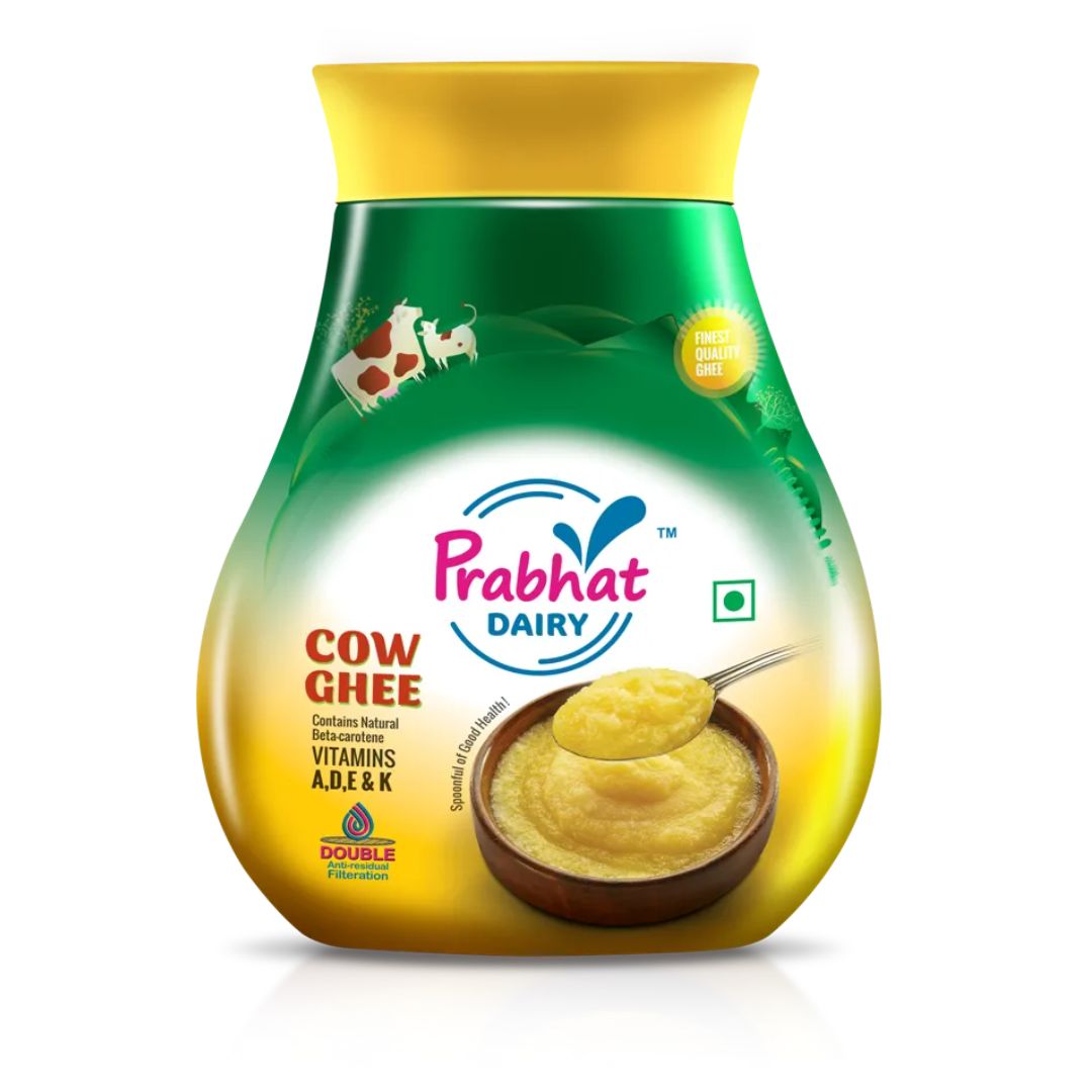 Cow Ghee 1ltr Jar Prabhat Dairy