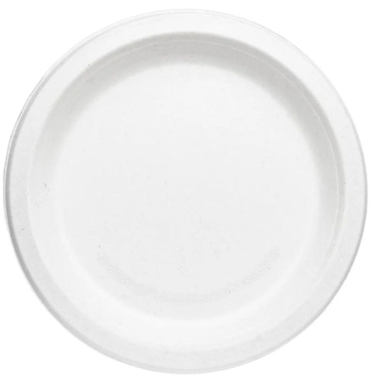 10 inch Bagasse Plain Plate