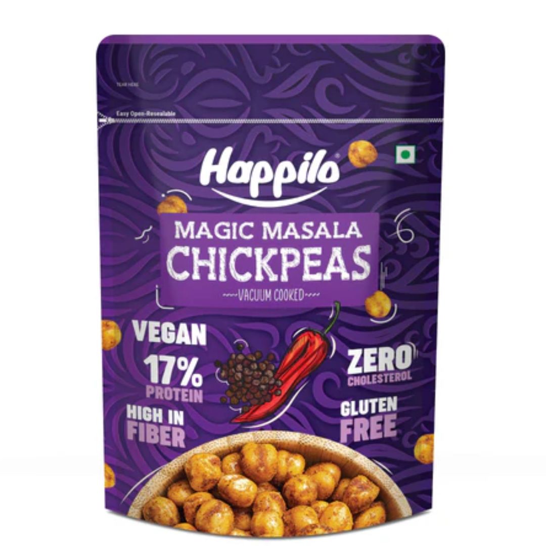 Magic Masala Chickpeas 110gm Happilo