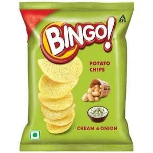 Bingo Cream & Onion Potato Chips ITC