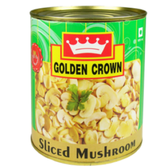 Slice Mushroom 800 gm  Golden Crown