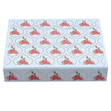 12 CAVITY CHOCOLATE BOX LAPTOP STYLE TRADITIONAL LOTUS DESIGN _ (7.5_ X 5.75_ X 1.5_ ) _ DIWALI GIFT HAMPERS