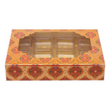 12 Cavity Chocolate Box _ Festive Collection_ (7.5'x5.5_x1.5_)