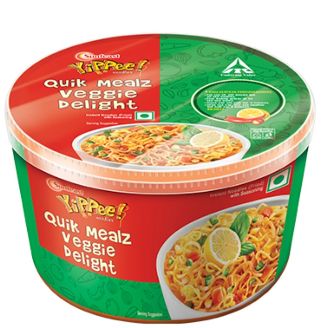 Yippee Quick Mealz Veggie Delight 70gm ITC