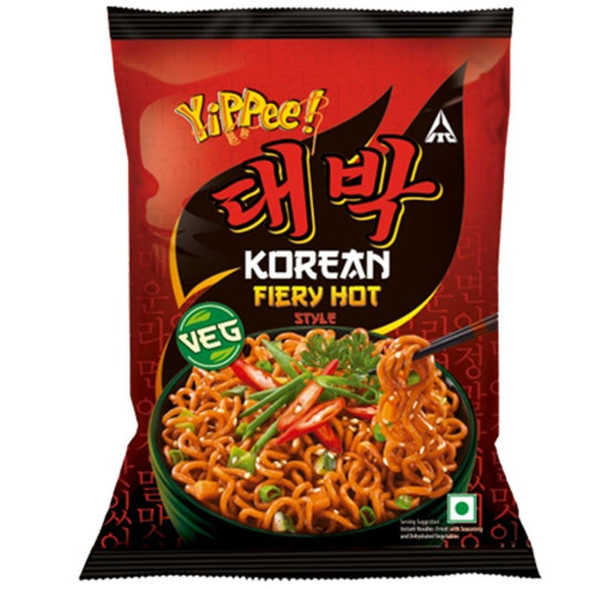 Sunfeast Yippee Korean Fiery Hot Noodle ITC