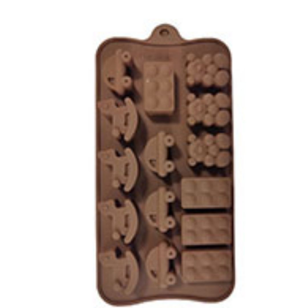 15 Cavity Baby Toys Silicone Mould