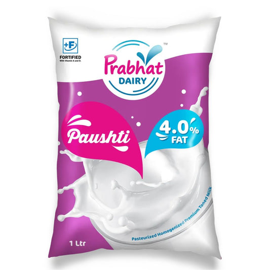 Paushti Milk 1ltr Prabhat Dairy